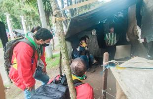 Intento de identificación a la comunidad Embera Parque Nacional